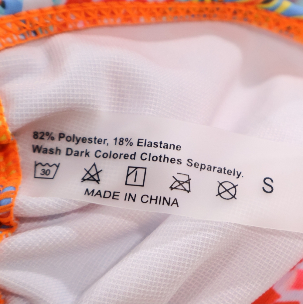 Colorful Patchwork Bikini Set - Picture 9 of 9